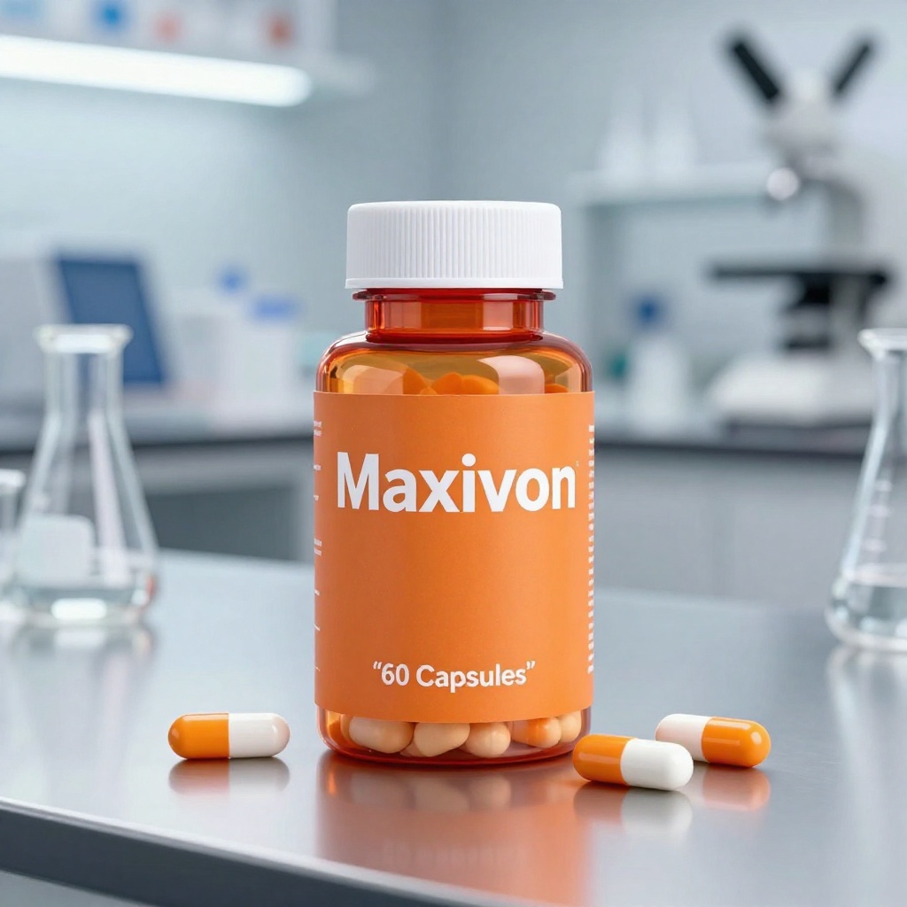 Capsule Maxivon - detaliu produs cu 60 de capsule naturale pentru circulație
